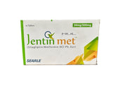 Jentin Met Tablets 50Mg/500Mg (1 Strip = 7 Tablets)